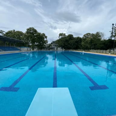Piscina del Instituto Superior Policial en Gamboa.