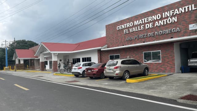 Fachada del Centro Materno Infantil de El Valle de Antón.